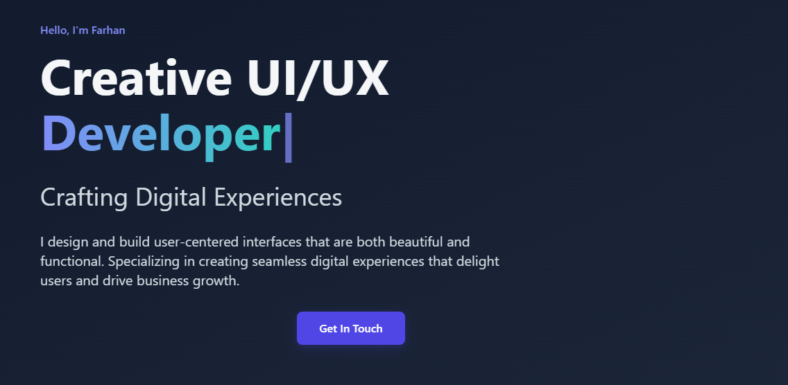 Muhammad Farhan Atif | UI/UX Frontend Developer